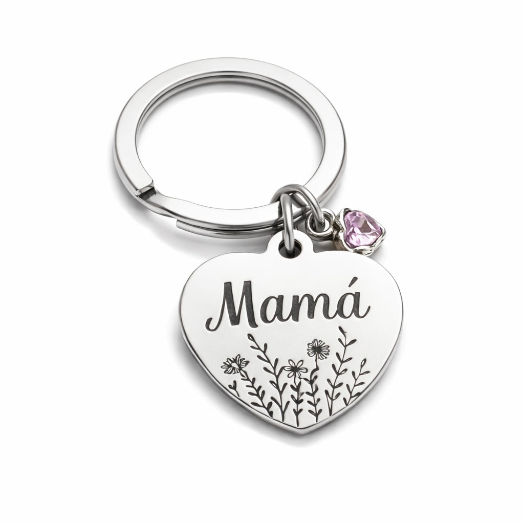 Llavero mamá personalizado ❤️ detalle emotivo hecho a mano