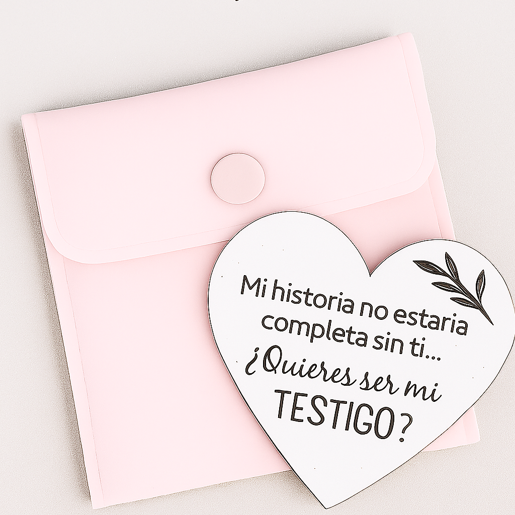 Corazón de Madera Personalizable – Regalo Emotivo para Personas Especiales