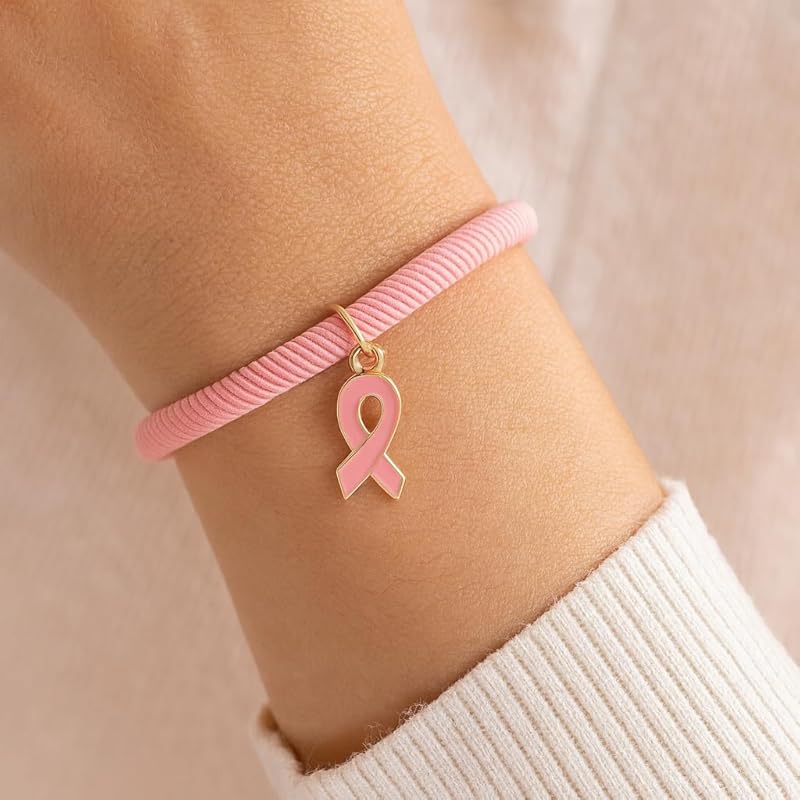 Pulsera Rosa Solidaria – Lucha contra el Cáncer de Mama