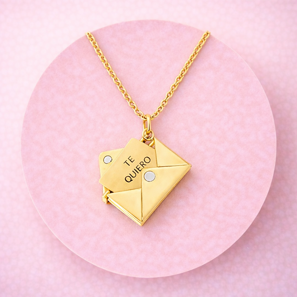 Gargantilla Sobre con Mensaje Personalizable