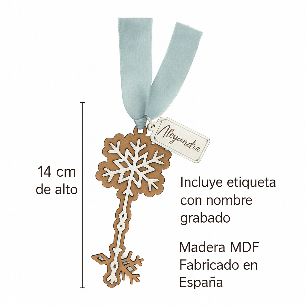 Llaves Mágicas de Navidad – Modelos Personalizados con Nombre | Fabricadas en España