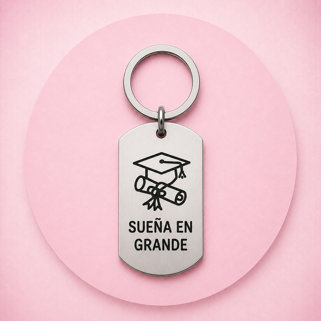 Llavero de Graduación para Chico · Personalizado con Caja Regalo