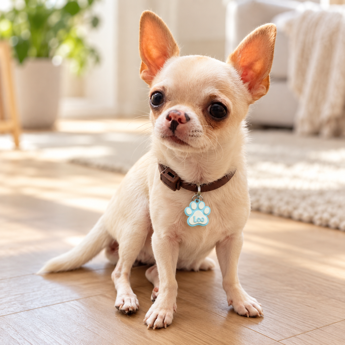 Chapa identificativa NFC personalizada para perros y gatos · Encuéntrame Pet