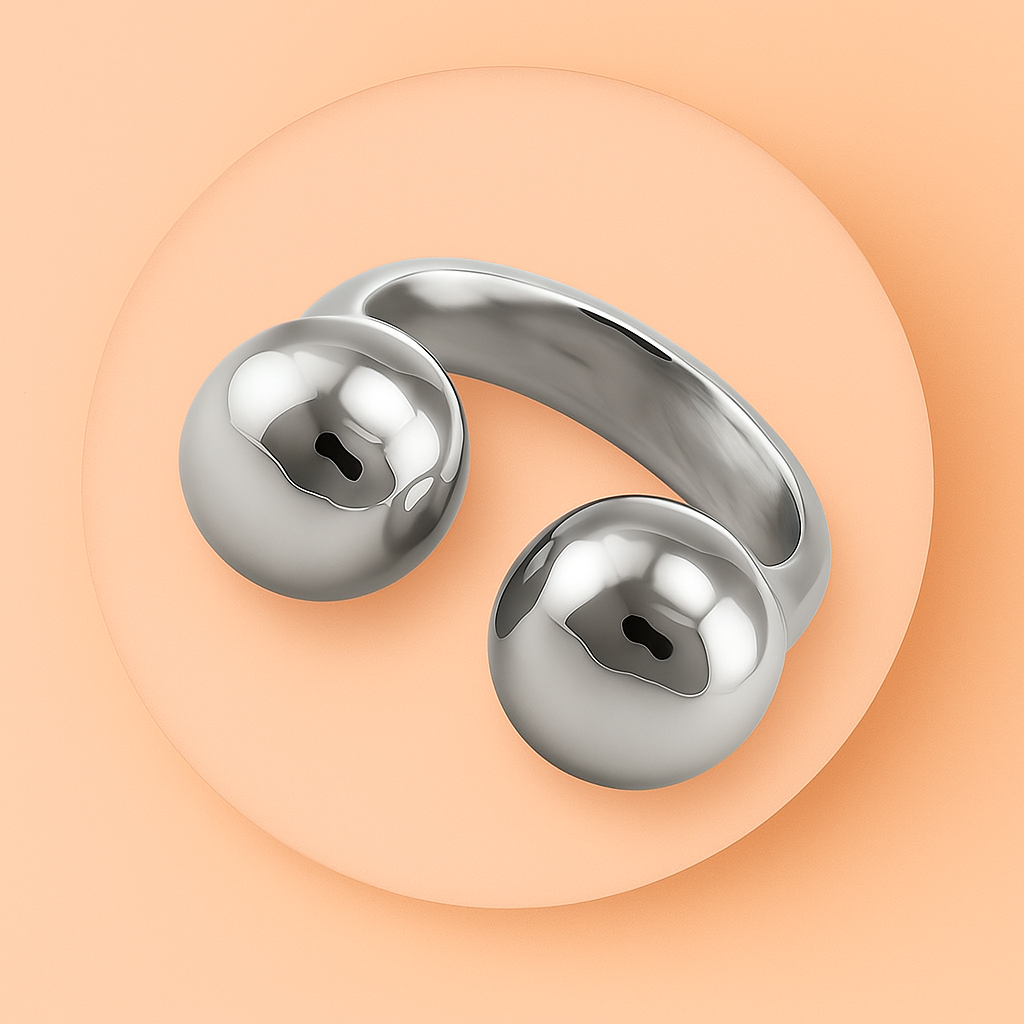 Pack Completo “SPHERE”: Anillo, Pulsera y Gargantilla de Acero Inoxidable