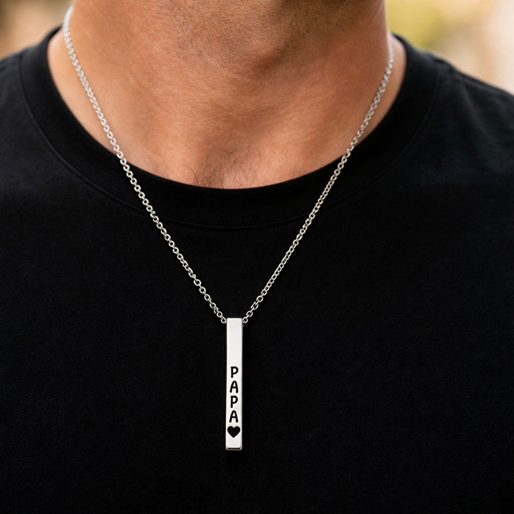 Gargantilla personalizada “Siempre contigo” – Un recuerdo grabado para siempre