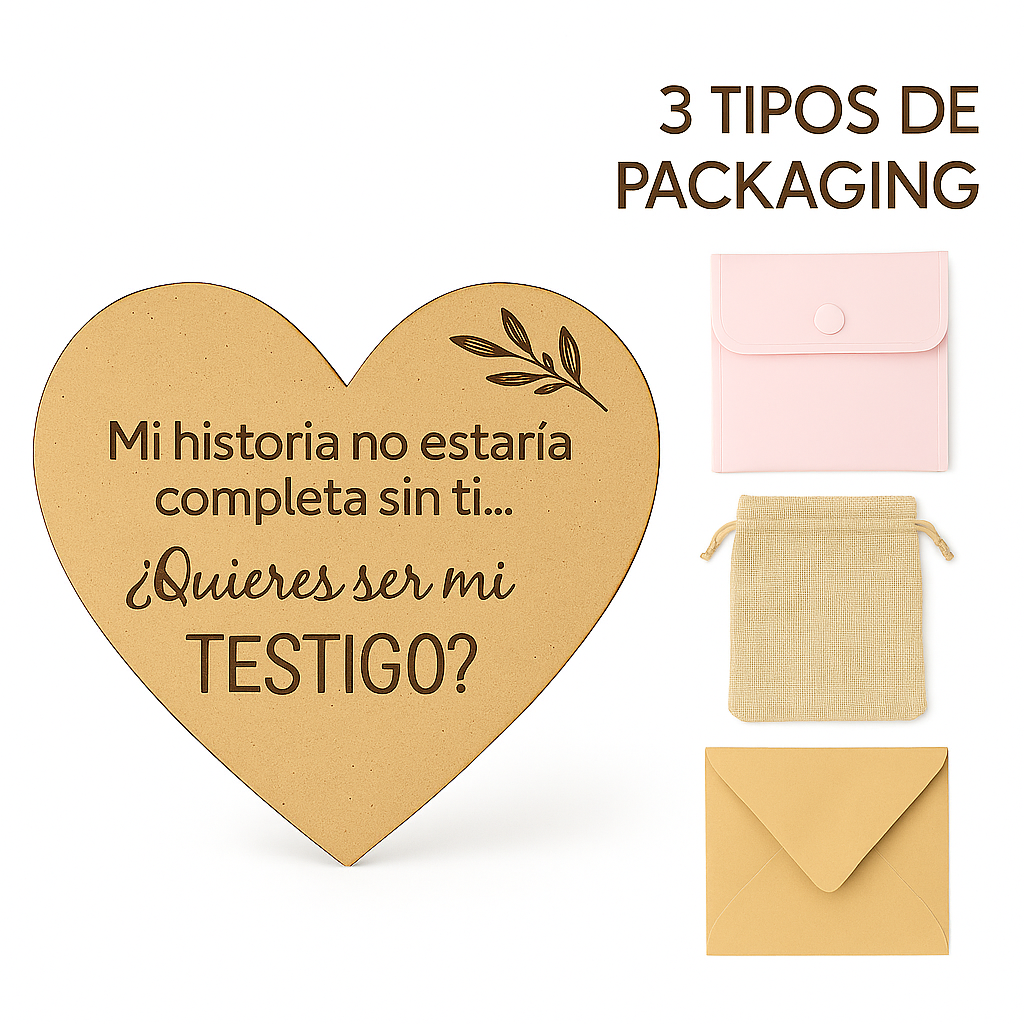 Corazón de Madera Personalizable – Regalo Emotivo para Personas Especiales