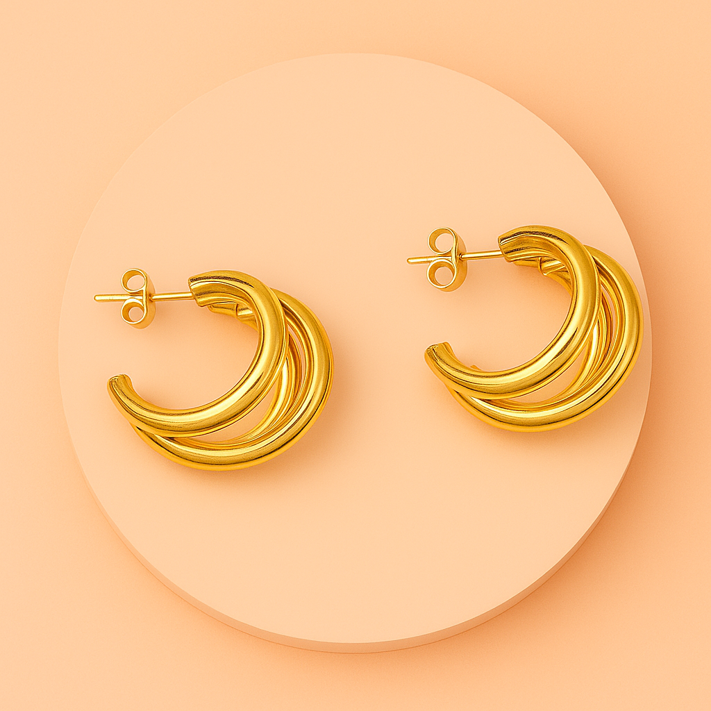 Pendientes Dorados Emma