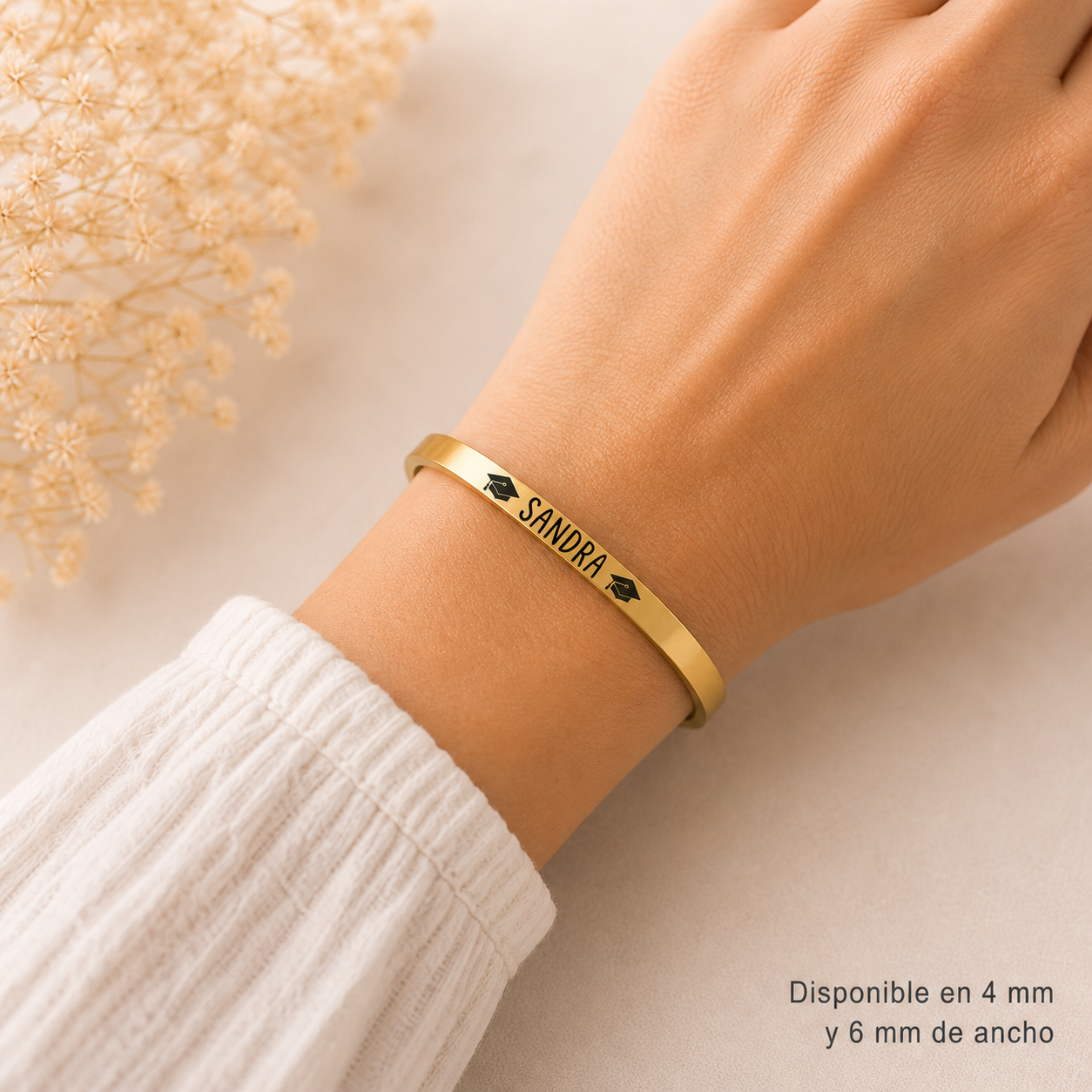 Pulsera de Graduación Personalizada – Un recuerdo para toda la vida