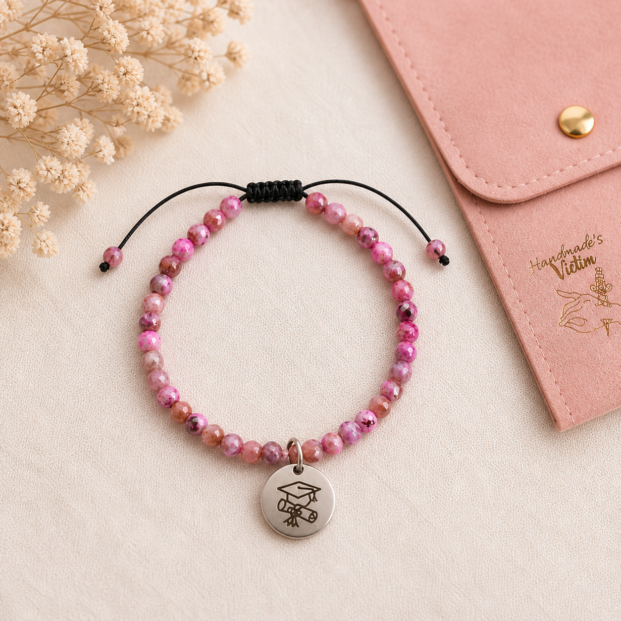 Pulsera de Graduación Personalizada para Mujer | Regalo Fin de Curso