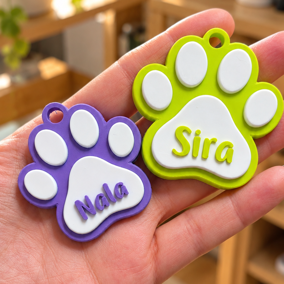 Chapa identificativa NFC personalizada para perros y gatos · Encuéntrame Pet