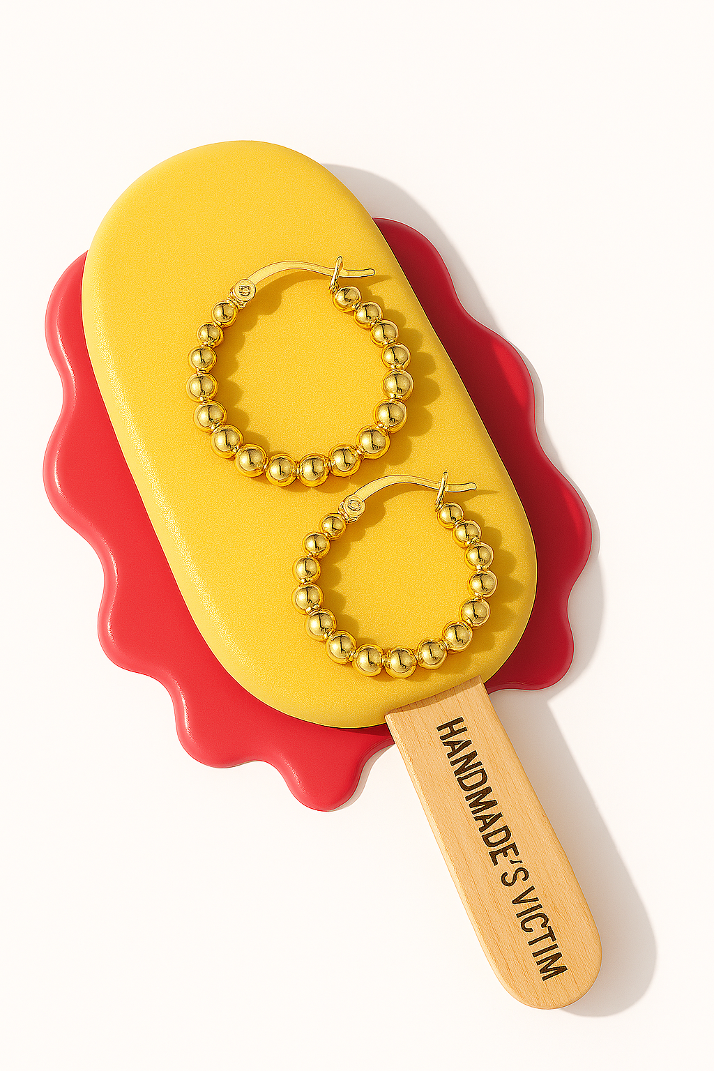 Pendientes Golden Bubbles