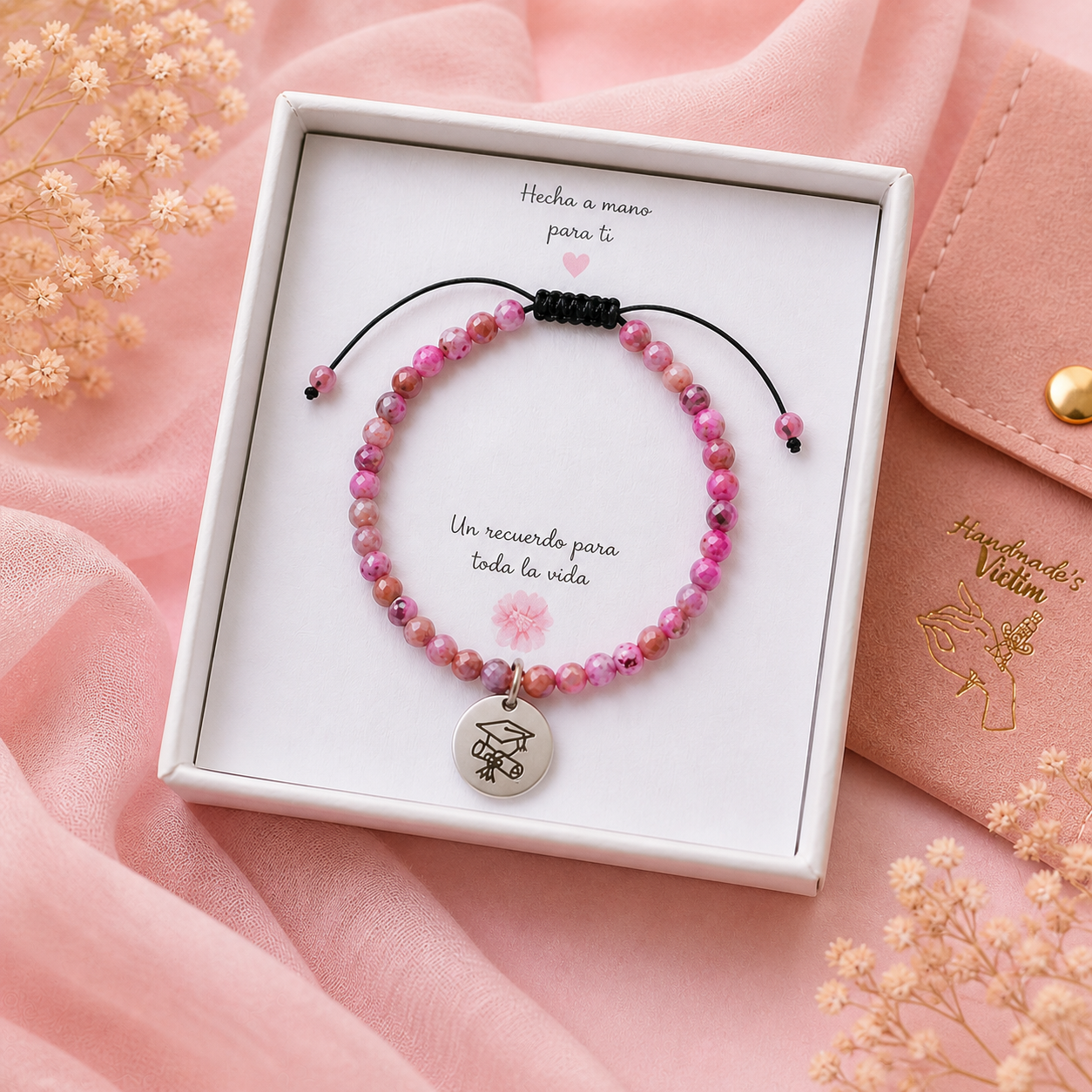 Pulsera de Graduación Personalizada para Mujer | Regalo Fin de Curso