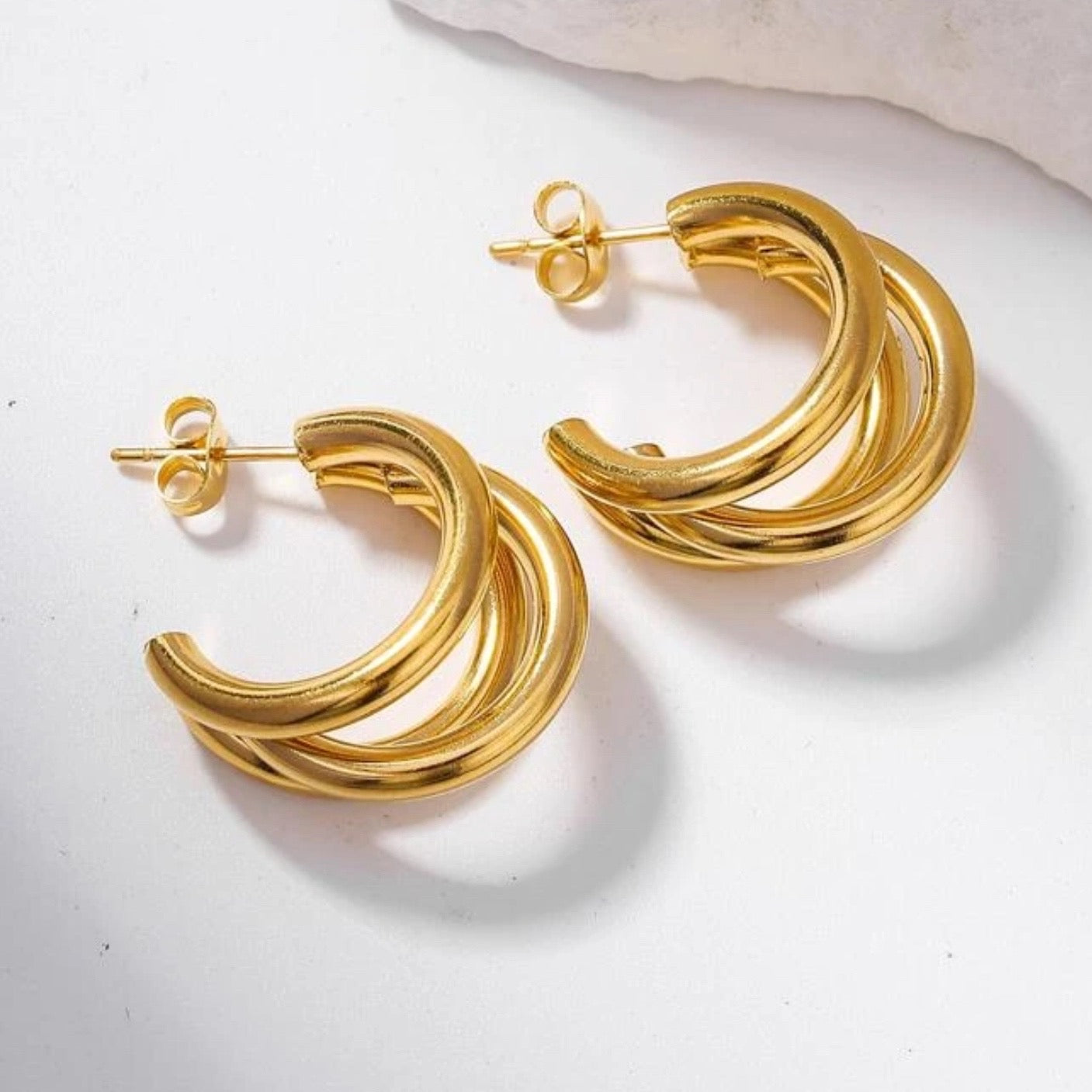 Pendientes Dorados Emma