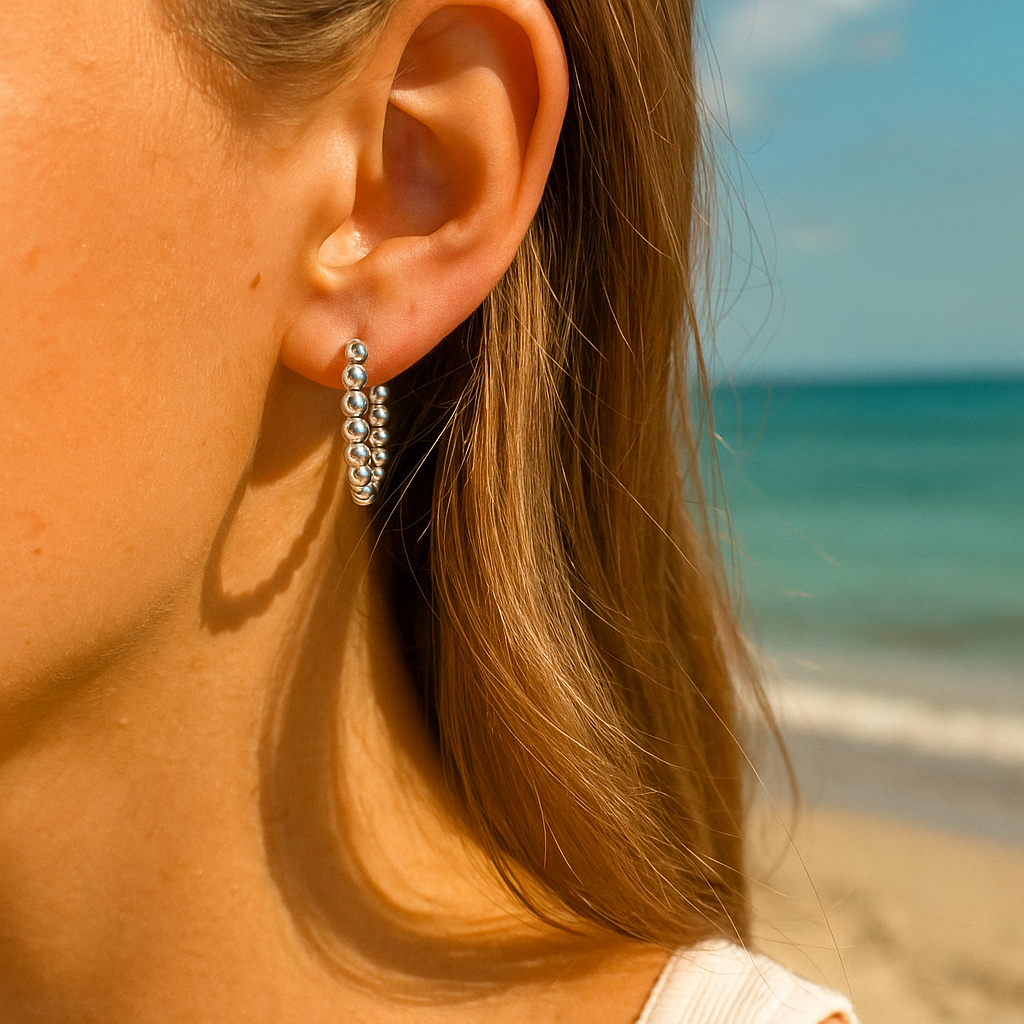 Pendientes de Aro  Bolitas