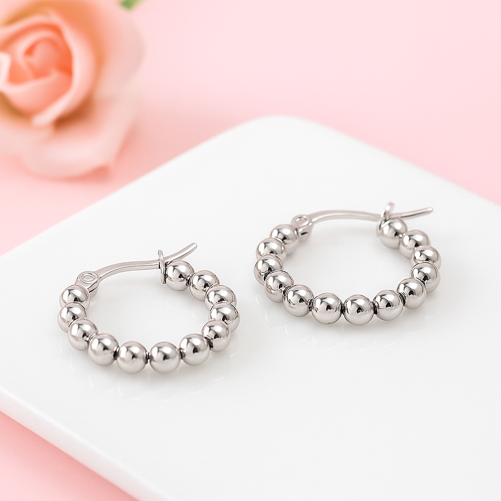 Pendientes de Aro  Bolitas
