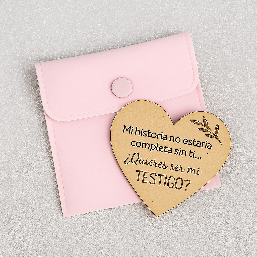 Corazón de Madera Personalizable – Regalo Emotivo para Personas Especiales