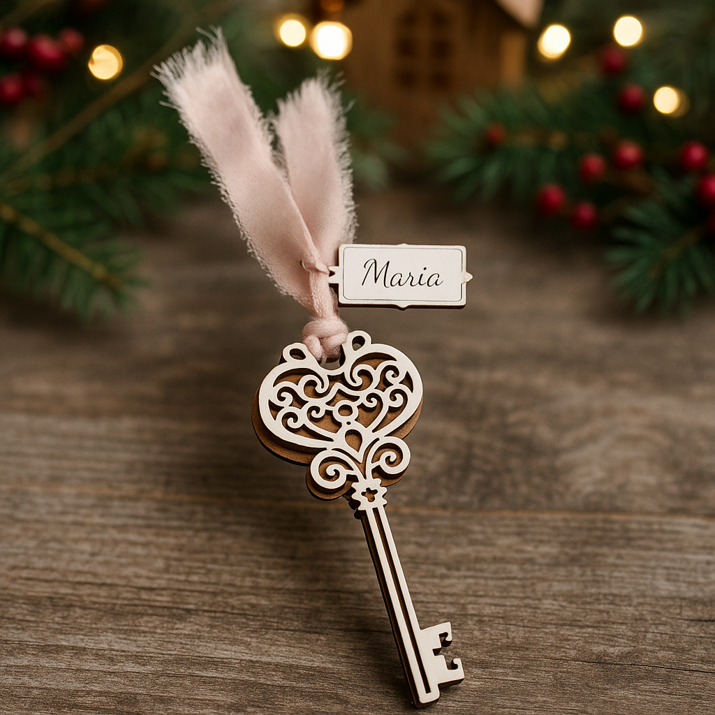 Llaves Mágicas de Navidad – Modelos Personalizados con Nombre | Fabricadas en España