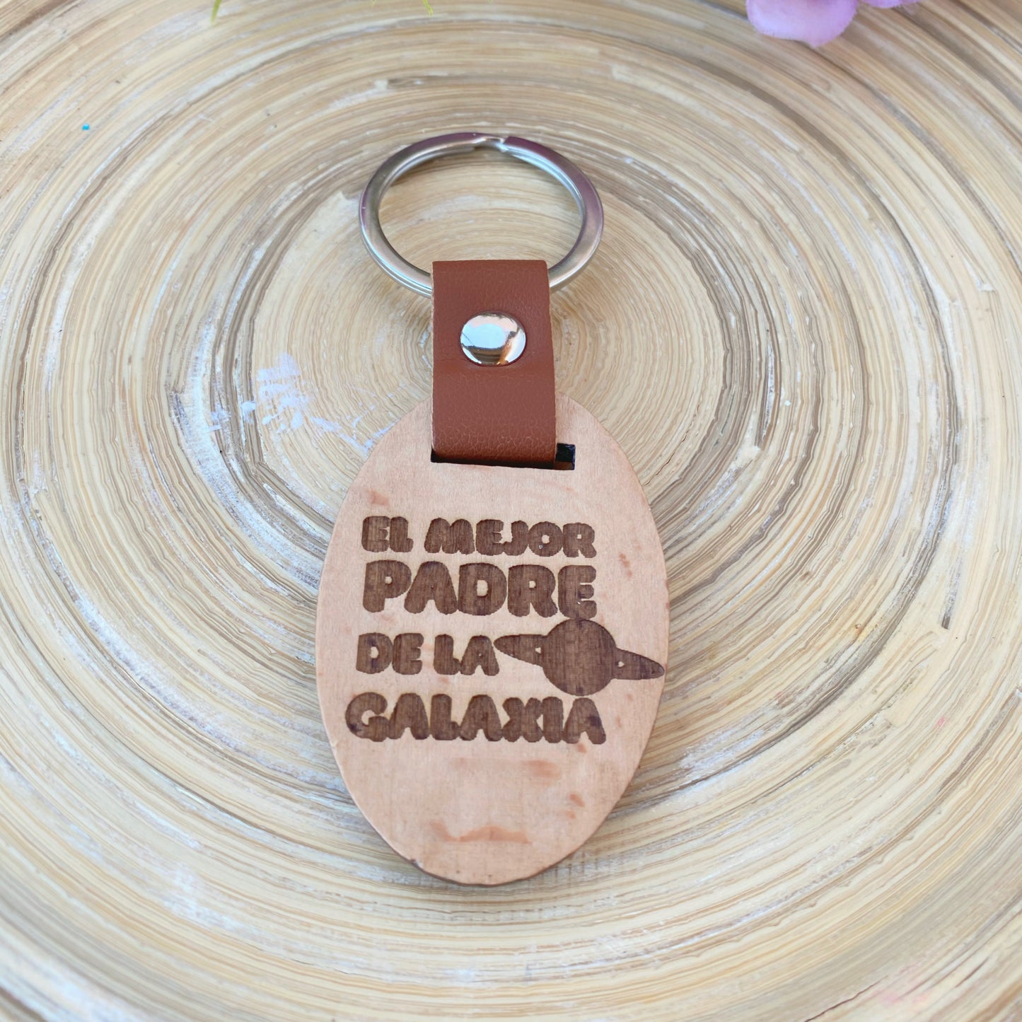 LLAVERO PERSONALIZADO EL MEJOR PADRE DE LA GALAXIA