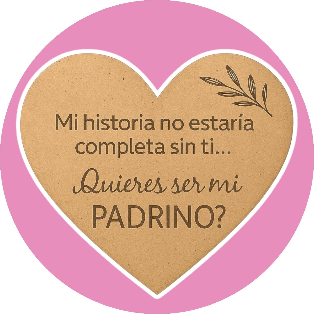 Corazón de Madera Personalizable – Regalo Emotivo para Personas Especiales