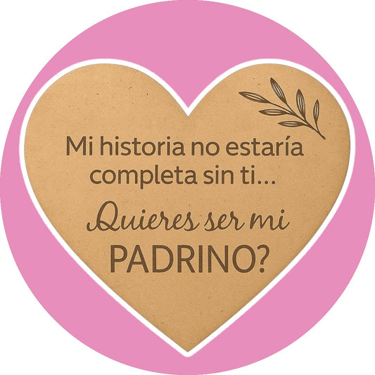 Corazón de Madera Personalizable – Regalo Emotivo para Personas Especiales